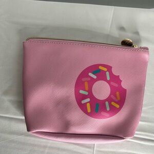 Dabney Lee Pink Donut Print Pouch